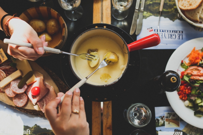 From Scratch - Holiday entertaining cheese fondue