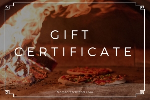 From Scratch online Gift Certificate